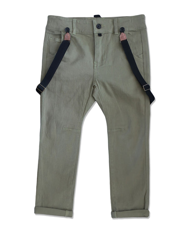Me & Henry Trousers - Olive