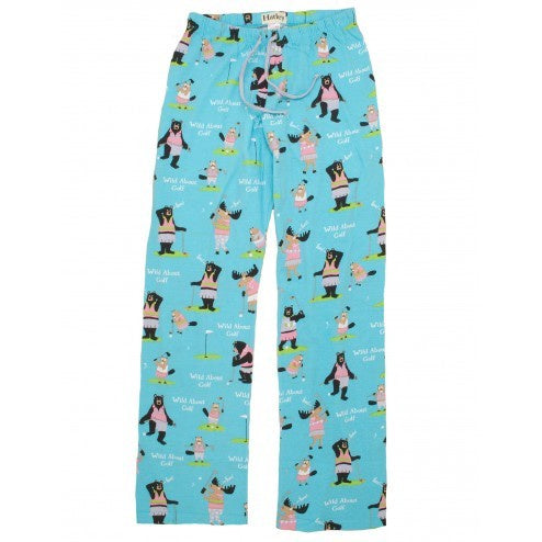 Hatley Womens Pyjama Pants - Golf Animals