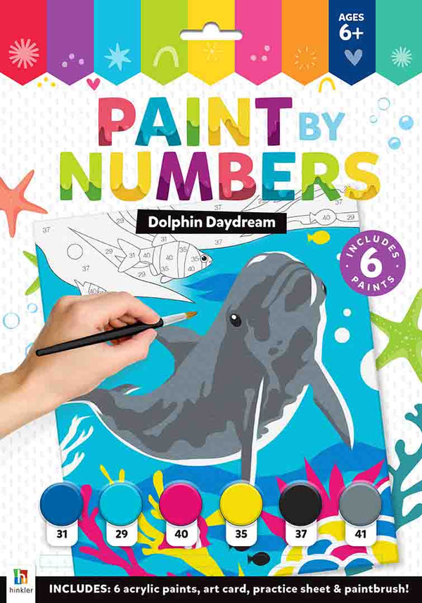 Paint by Numbers - Dolphin Daydream