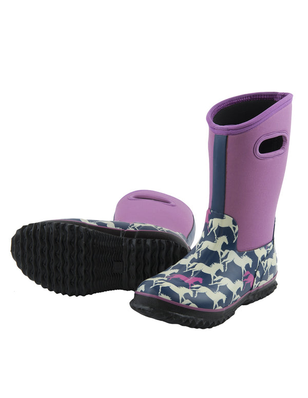 Hatley All Weather Boots - Show Horses - Eloquence Boutique