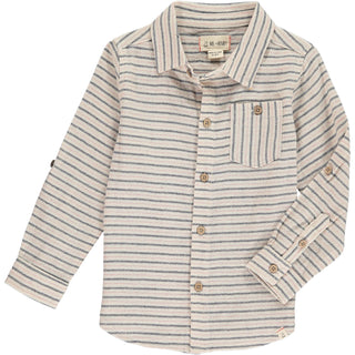 Me & Henry Shirt - Beige Based Stripe