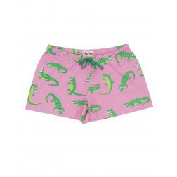 Hatley Womens Boxers - Gators on Pink