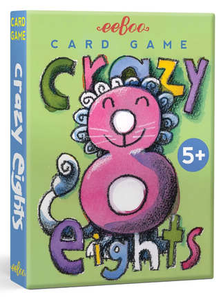 eeBoo Card Game - Crazy Eights