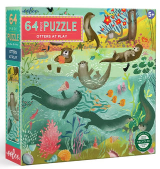 eeBoo Jigsaw Puzzle - Otters