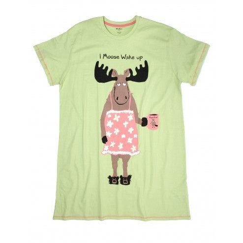 Hatley Sleepshirt - I Moose Wake Up! - Eloquence Boutique