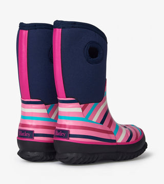 Hatley All Weather Boots - Winter Stripe