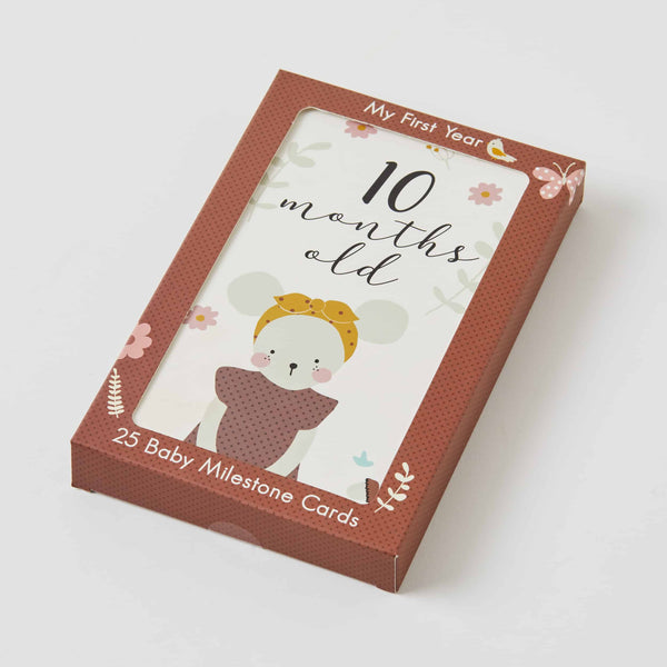 Jiggle & Giggle Milestone Cards - In The Meadow