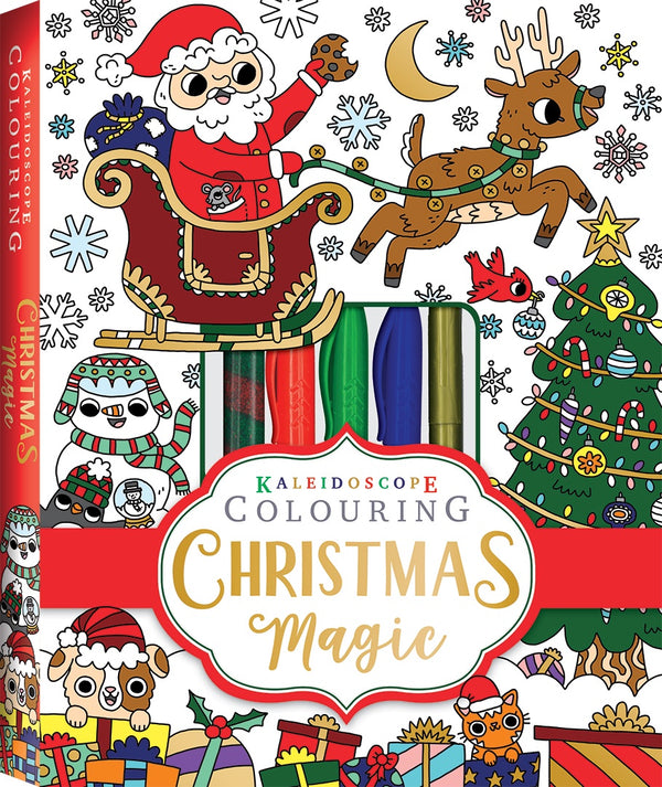Kaleidoscope Colouring Book - Christmas Magic
