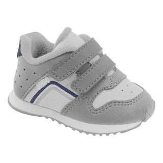 Klin Mini Walk Tennis - White Grey & Navy