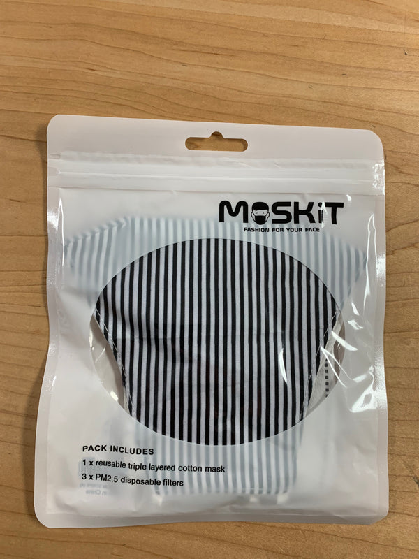 MASKiT Adult Masks - Slim Stripe