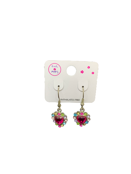 Pink Poppy Earrings - Glamour High Tea