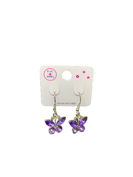 Pink Poppy Earrings - Glamour High Tea