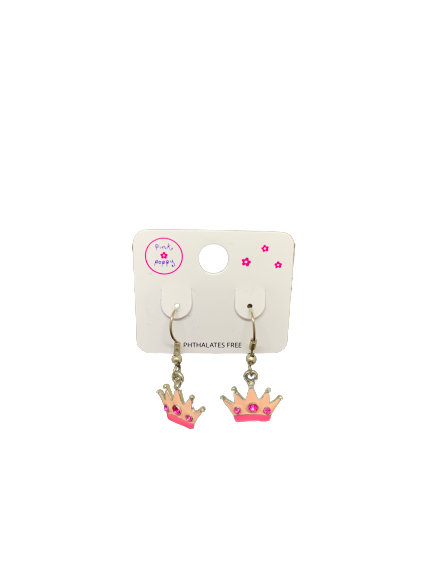 Pink Poppy Earrings - Glamour High Tea