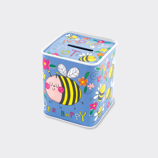 Rachel Ellen Money Box - Bee Happy
