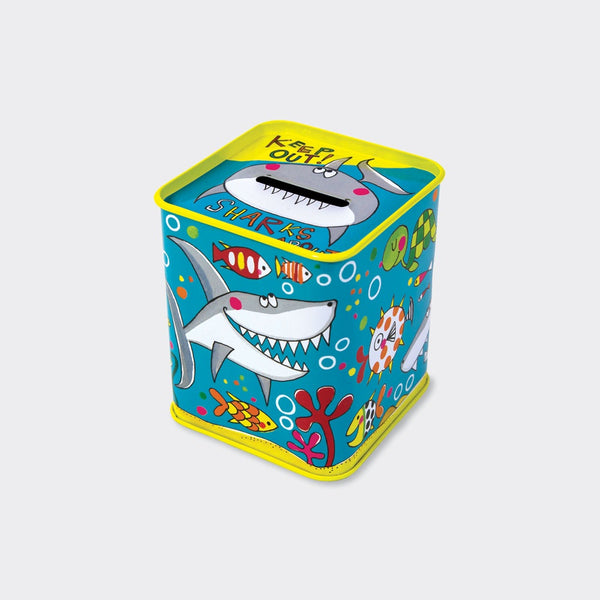Rachel Ellen Money Box - Sharks