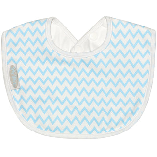 Silly Billyz Biblet - Blue Chevron